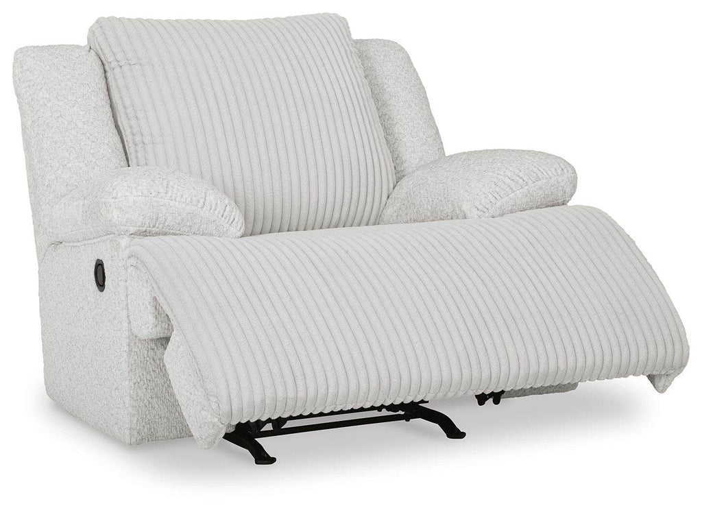 Top Tier - Rocker Recliner - Fabric - Alloy-2