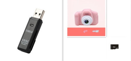 Cámara Digital X2 HD Mini de Dibujos Animados para Niños