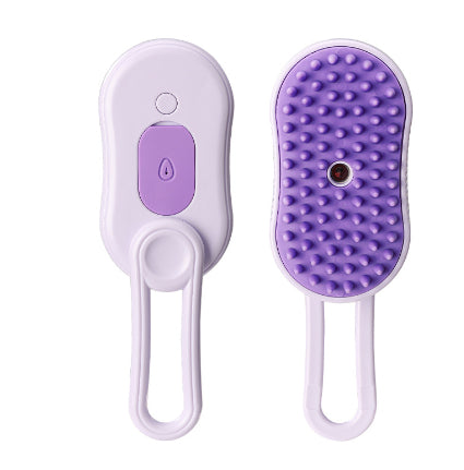 Cepillo de vapor para gatos Cepillo de vapor para perros 3 en 1 Cepillos eléctricos en spray para pelo de gato para masaje Peine de aseo para mascotas Peines de eliminación de pelo Productos para mascotas