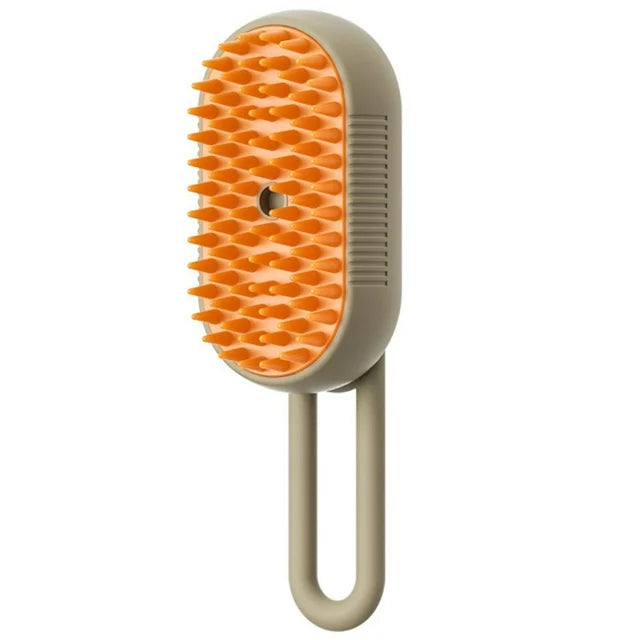 Cepillo de vapor para gatos Cepillo de vapor para perros 3 en 1 Cepillos eléctricos en spray para pelo de gato para masaje Peine de aseo para mascotas Peines de eliminación de pelo Productos para mascotas