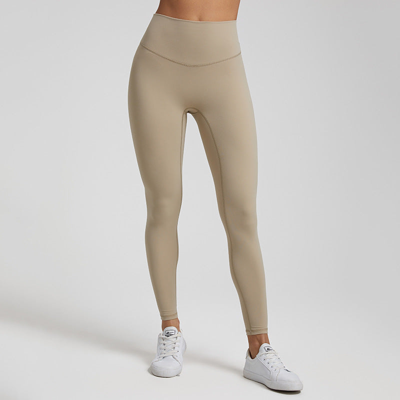 Nouveau Yoga Pantalon de Fitness Course Taille Haute Remonte-Fesses Européen et Américain
