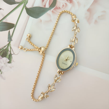 Montre femme Wheat Diamond à ajustement libre
