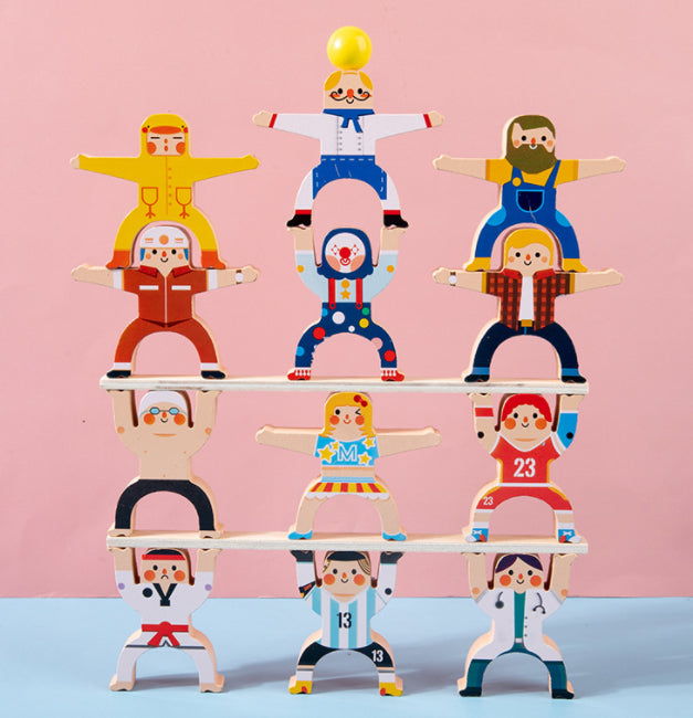 Jouets de construction à empiler de grande taille
