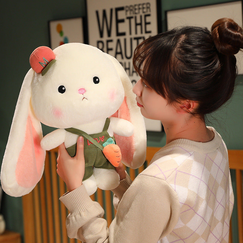 Nouvelle Peluche Lapin Blanc Mignonne et Tendance