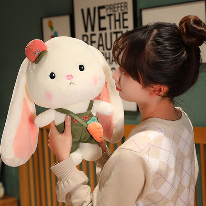 Nouvelle Peluche Lapin Blanc Mignonne et Tendance
