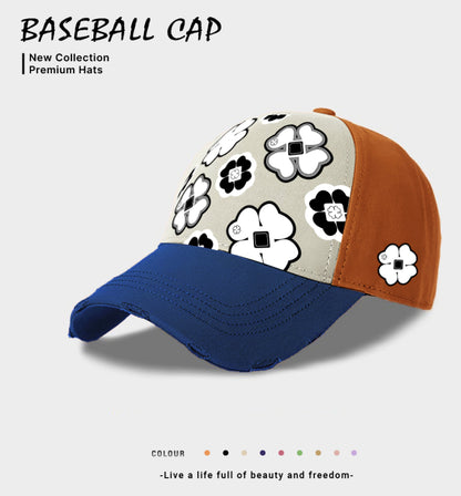 Casquette de baseball décontractée de style européen et américain pour femme