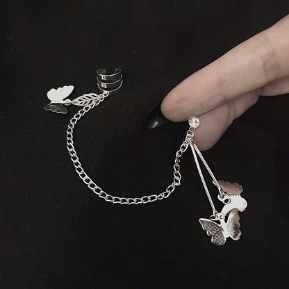 Boucles d'oreilles Papillon Tempérament Super Fée Vent Froid