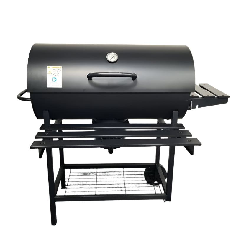 Grille de barbecue multifonctionnelle d'extérieur avec plaque en fer