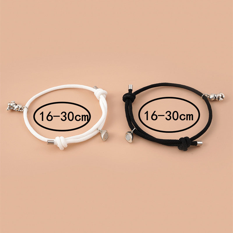 Bracelet magnétique Amour Petit Dinosaure en alliage