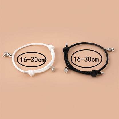 Bracelet magnétique Amour Petit Dinosaure en alliage