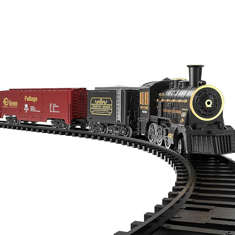 Train électrique de simulation Rétro Noël Train à vapeur