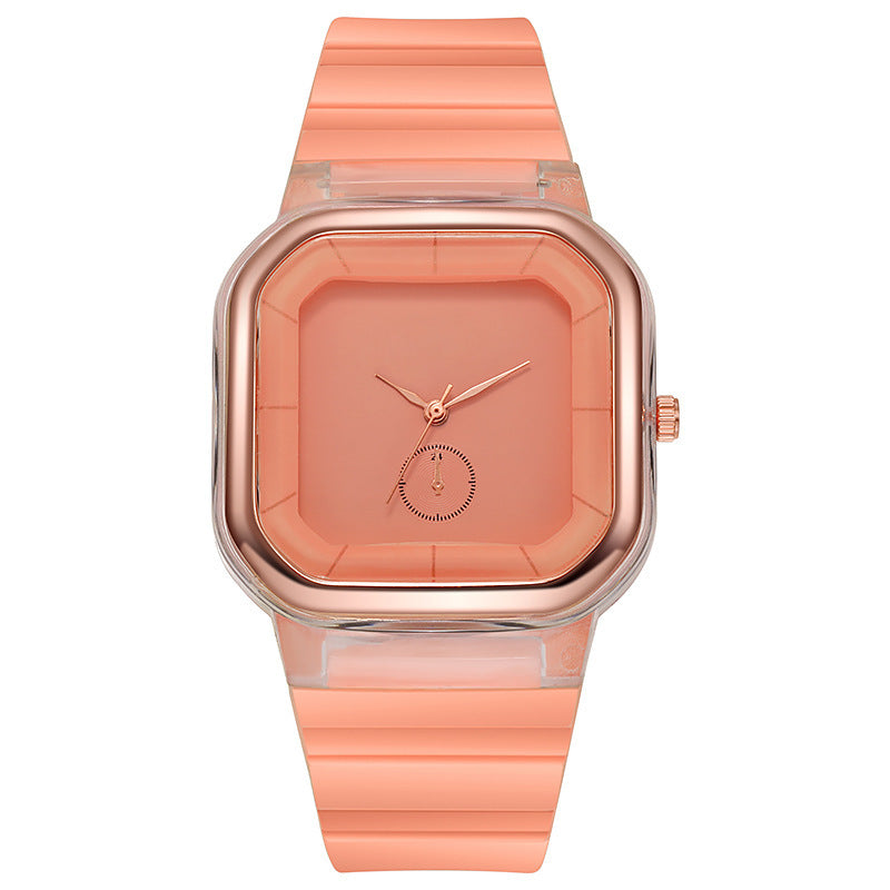 Reloj Neutro para Mujer con Correa de Acero, Moda Sencilla, Cuarzo