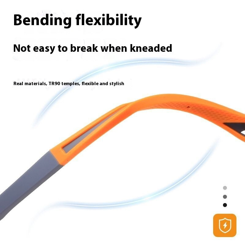 Gafas de lectura HD TR antirayos azules para personas de mediana edad y mayores