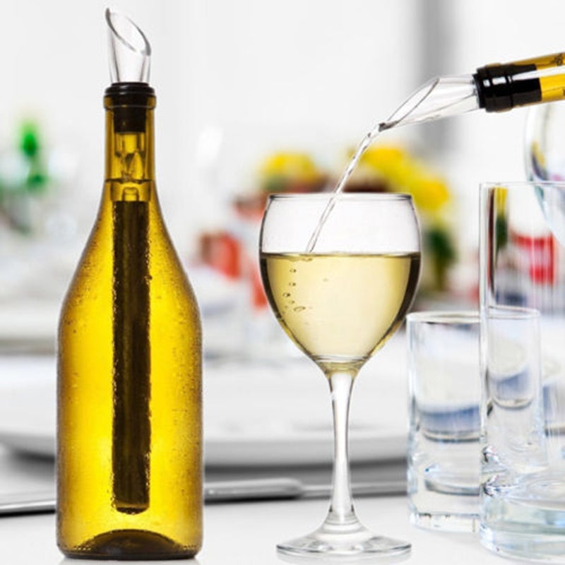 Nouveau refroidisseur à vin en acier inoxydable pour vin rouge, créateur de glaçons, congélation rapide