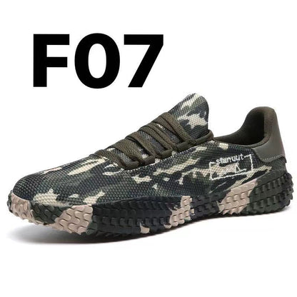 Chaussures décontractées tissées style printemps-été, grandes pointures homme, style coréen, inspirées de Forrest Gump.