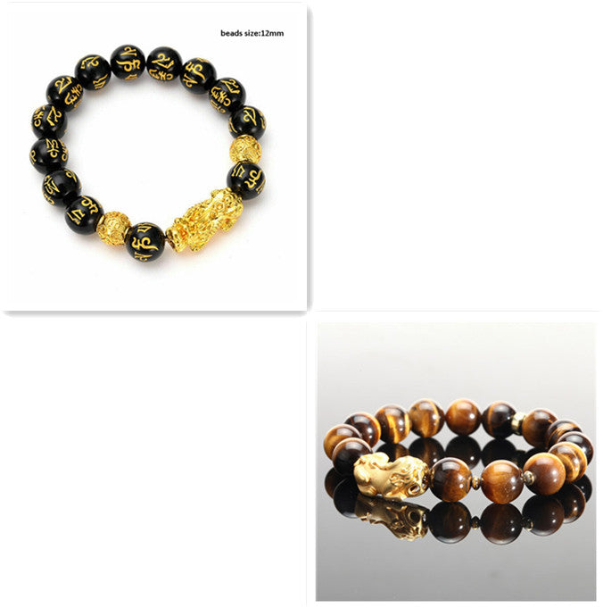 Bague-bracelet unisexe Pixiu Feng Shui chinois
