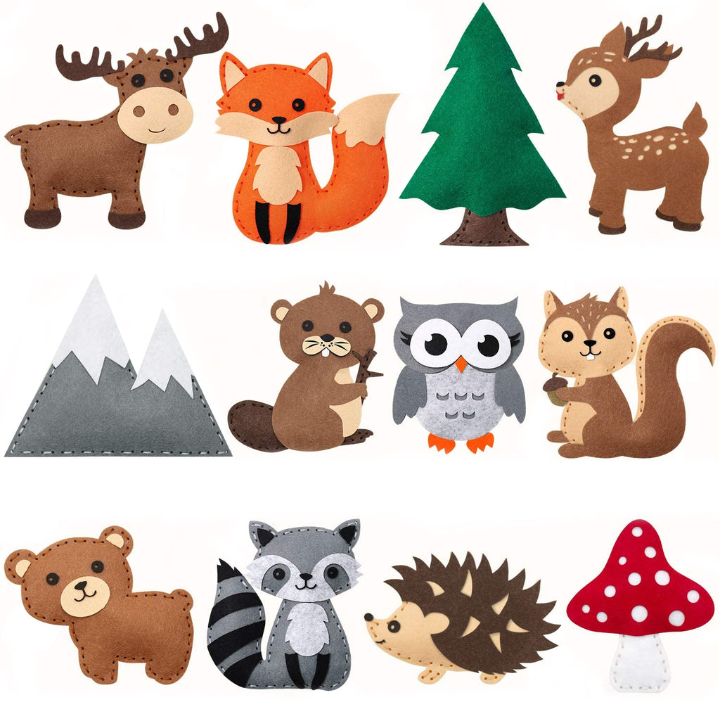 Children's Hand-stitched DIY Felt Cloth Creative Educational Toys