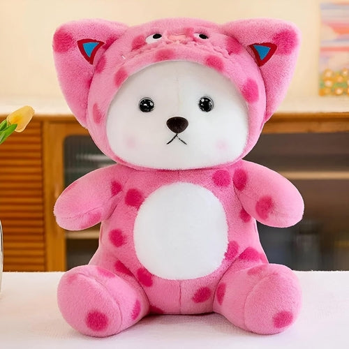 Mignonnes peluches roses