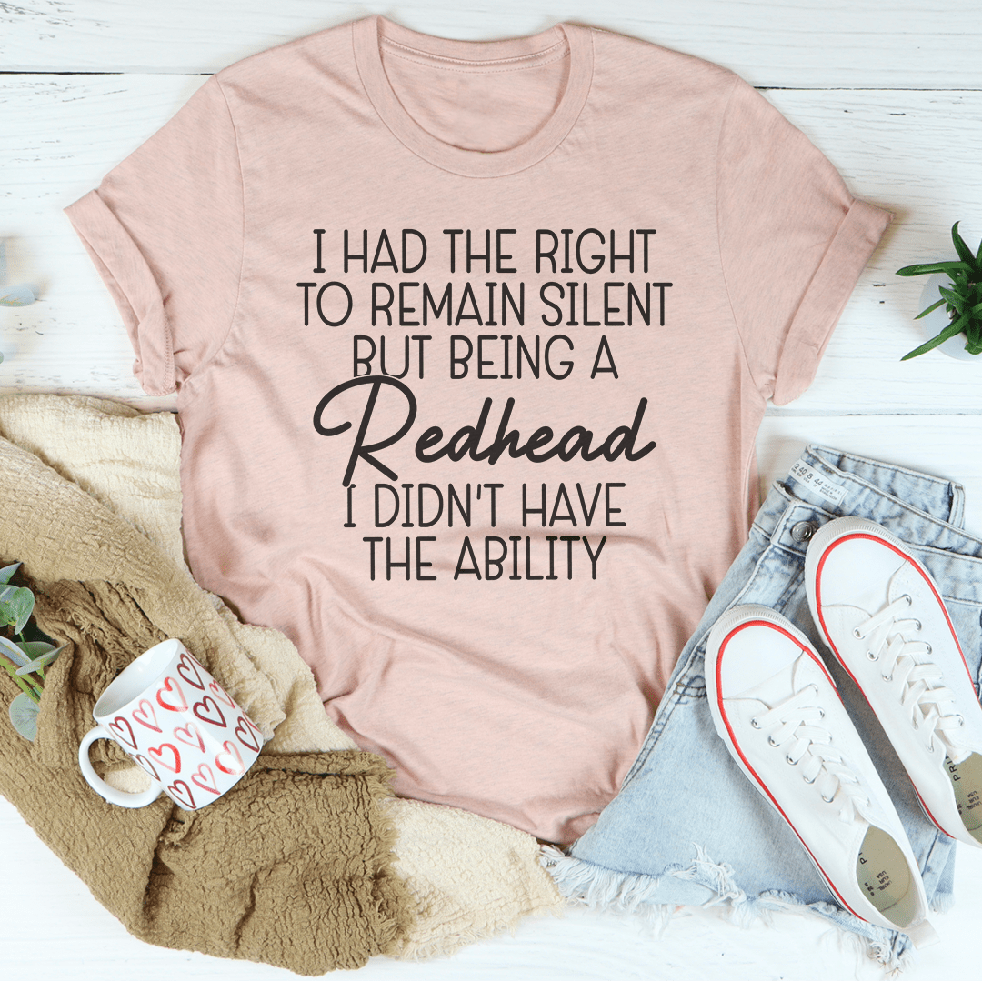 I Had The Right To Remain Silent Tee-2