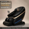 Bliss Pro Premium Heated Leather Full Body Massage Chair for Home Use.-0