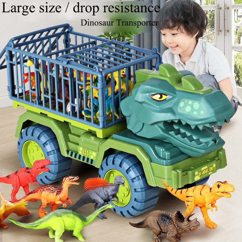 Costume garçon puzzle Tyrannosaure excavatrice voiture grue résistance aux chutes