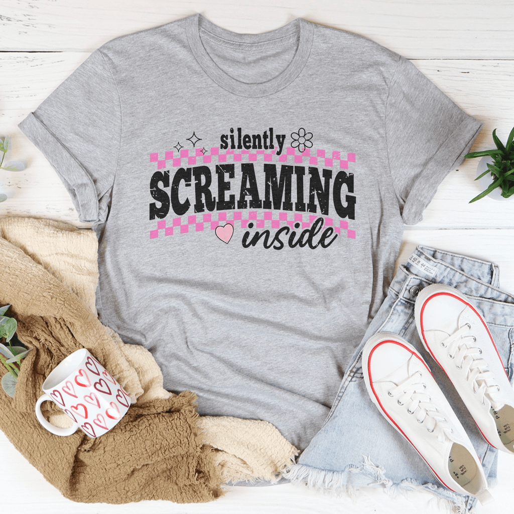 Silently Screaming Inside Tee-2