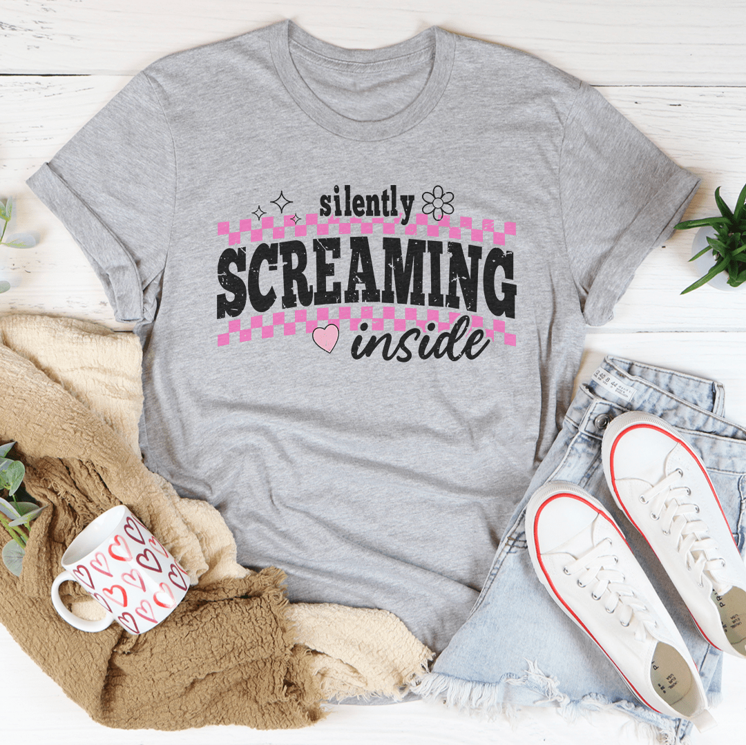 Silently Screaming Inside Tee-2
