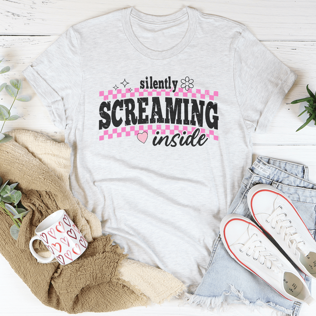 Silently Screaming Inside Tee-3