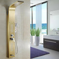 Smart Waterfall Shower Panel Set (Gold)-0